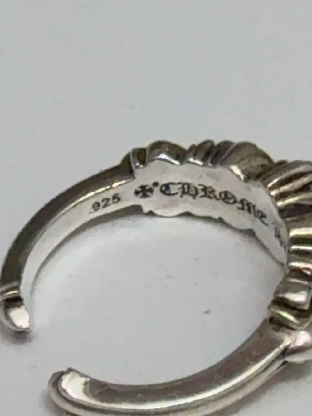 CHROME HEARTS BABY CLASSIC DOUBLE FLORAL RING